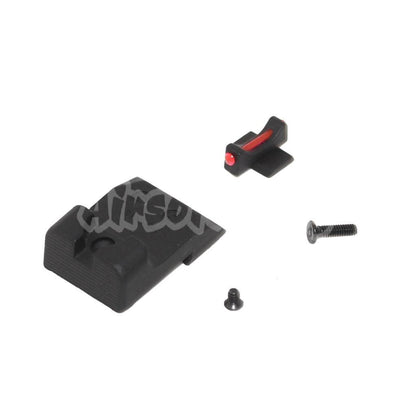 Airsoft Fiber Optic Front Rear Sight For ARMY R501 Tokyo Marui Hi-Capa Series GBB Pistols