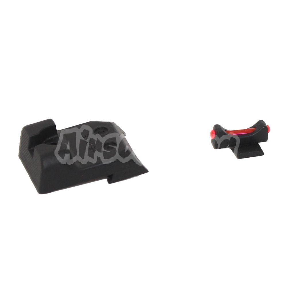 Airsoft Fiber Optic Front Rear Sight For ARMY R501 Tokyo Marui Hi-Capa Series GBB Pistols