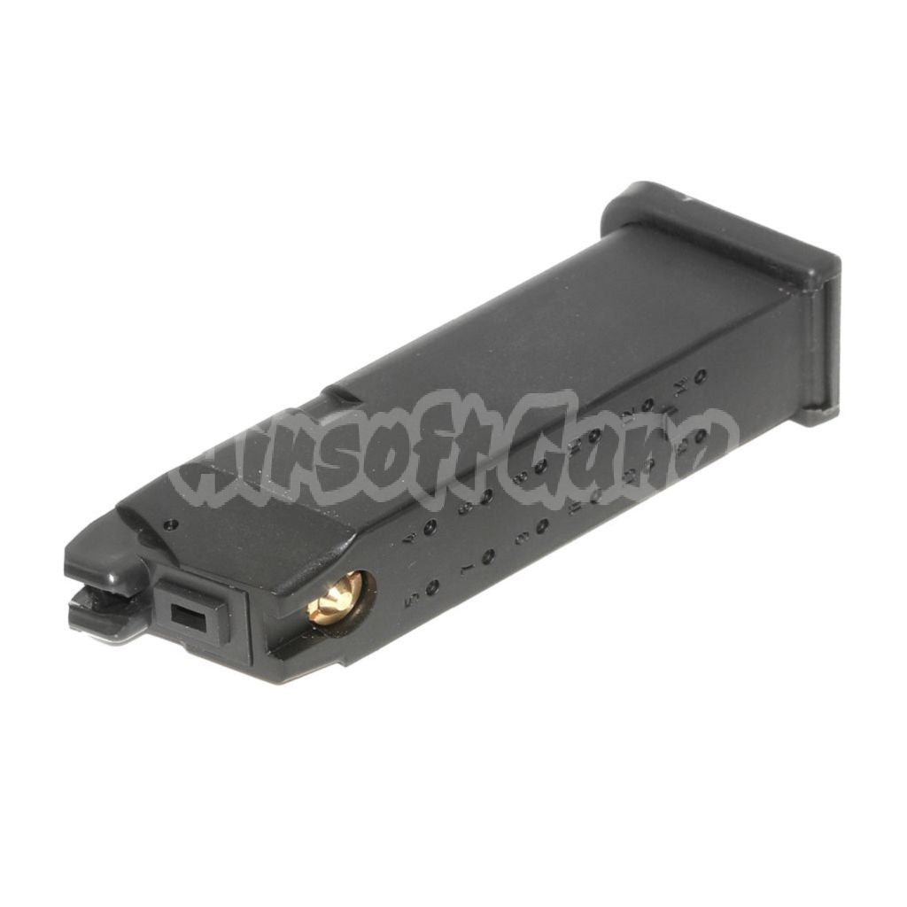 Airsoft 20rd Gas Magazine for E&C BELL EMG SAI BLU COMPACT AW WE Tokyo Marui G19 G23 G26 Series GBB Pistol Black