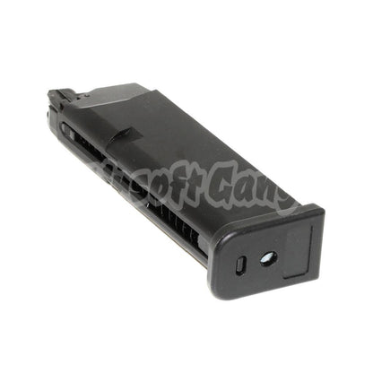 Airsoft 20rd Gas Magazine for E&C BELL EMG SAI BLU COMPACT AW WE Tokyo Marui G19 G23 G26 Series GBB Pistol Black