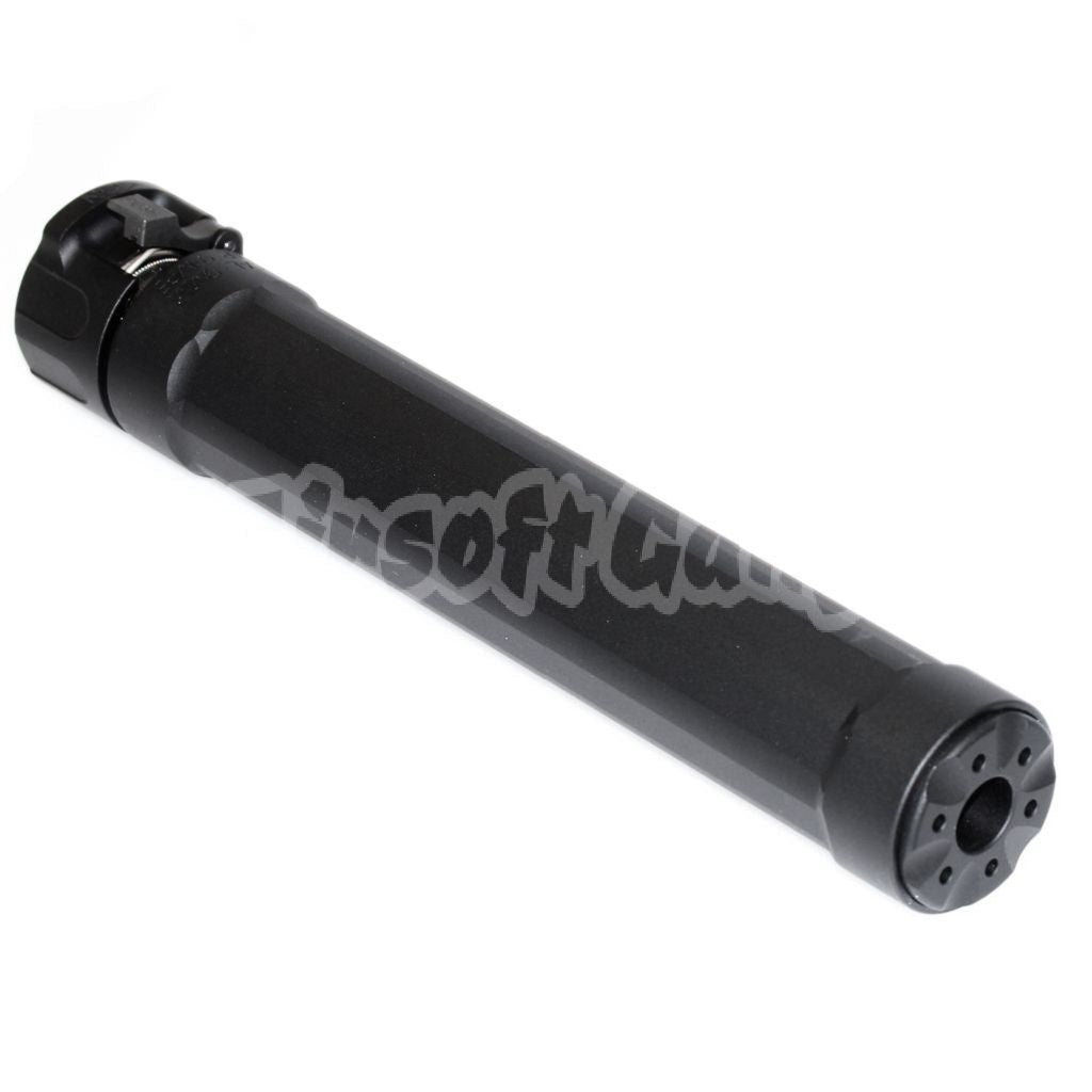 Airsoft 5KU 187mm Ryder 9 MP5 Suppressor Silencer For VFC Umarex Tokyo Marui MP5 Series AEG GBB SMG Rifles Black