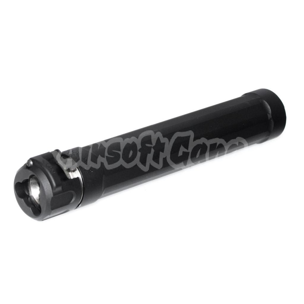 Airsoft 5KU 187mm Ryder 9 MP5 Suppressor Silencer For VFC Umarex Tokyo Marui MP5 Series AEG GBB SMG Rifles Black