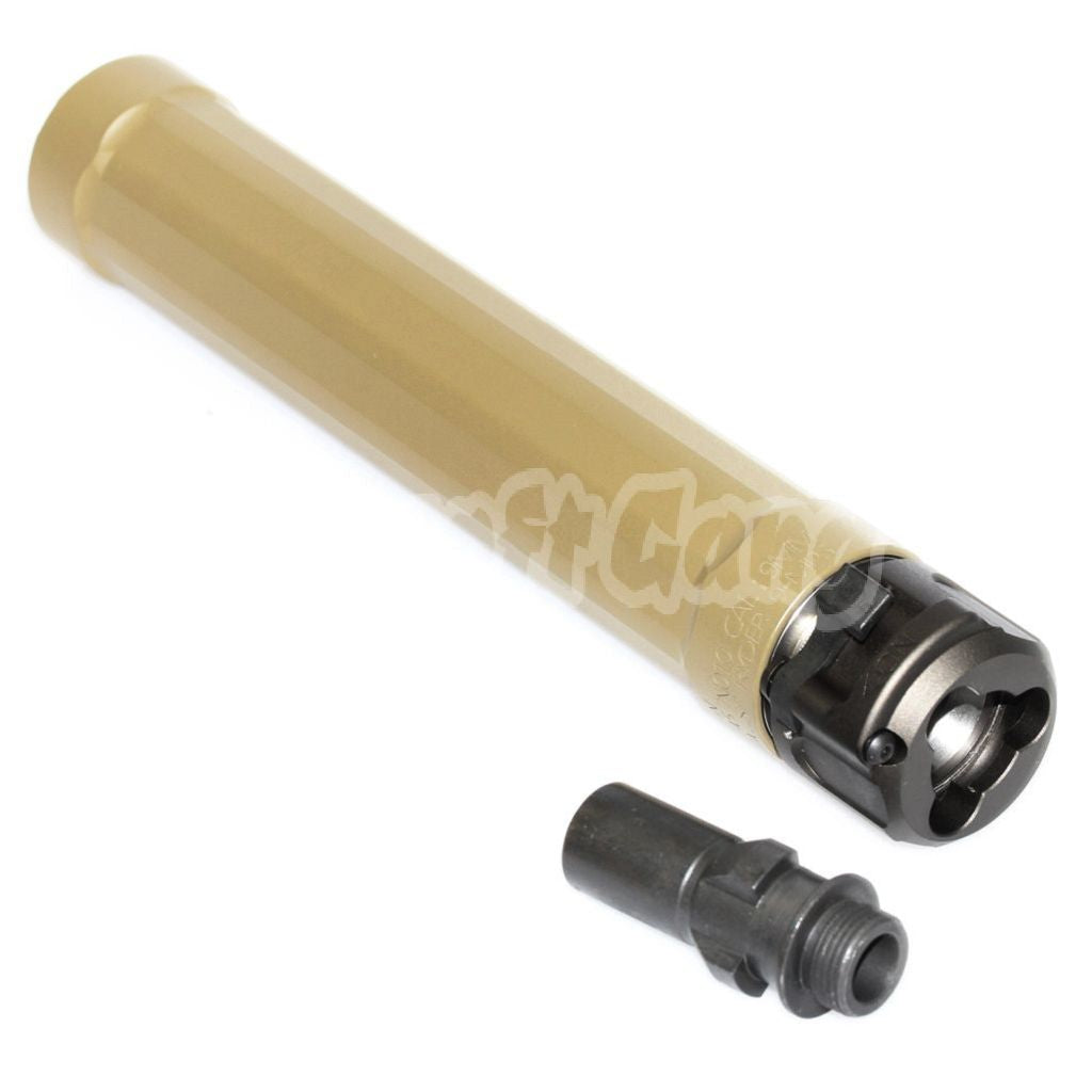 Airsoft 5KU 187mm Ryder 9 MP5 Suppressor Silencer +14mm CW Flash Hider For CYMA MP5 Series AEG SMG Rifles Dark Earth