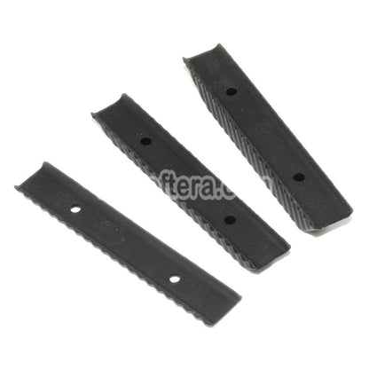 Airsoft 5KU 3pcs TPR Rubber Cheek Riser Pad For 5KU JMAC Style SS AB TS Rifle Stock