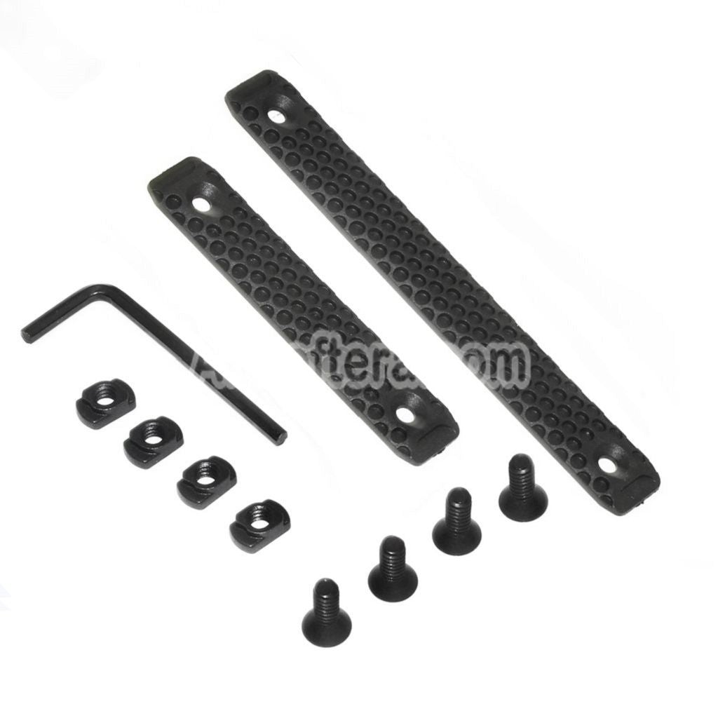 Airsoft Bell 2pcs Polymer M-Lok Rail Cover Type-A Black