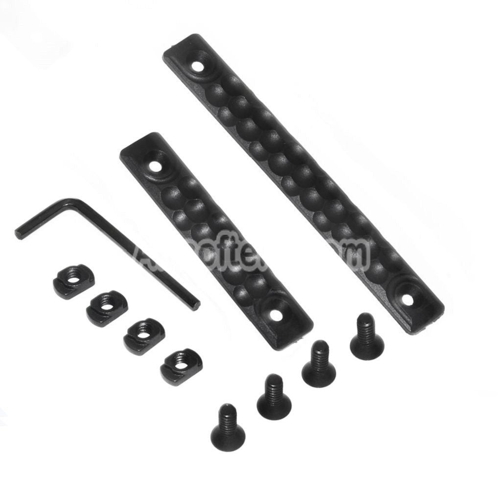 Airsoft Bell 2pcs Polymer M-Lok Rail Cover Type-B Black