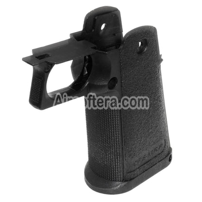 Airsoft E&C Polymer Pistol Grip For E&C Tokyo Marui Hi-Capa Series GBB Pistols Black