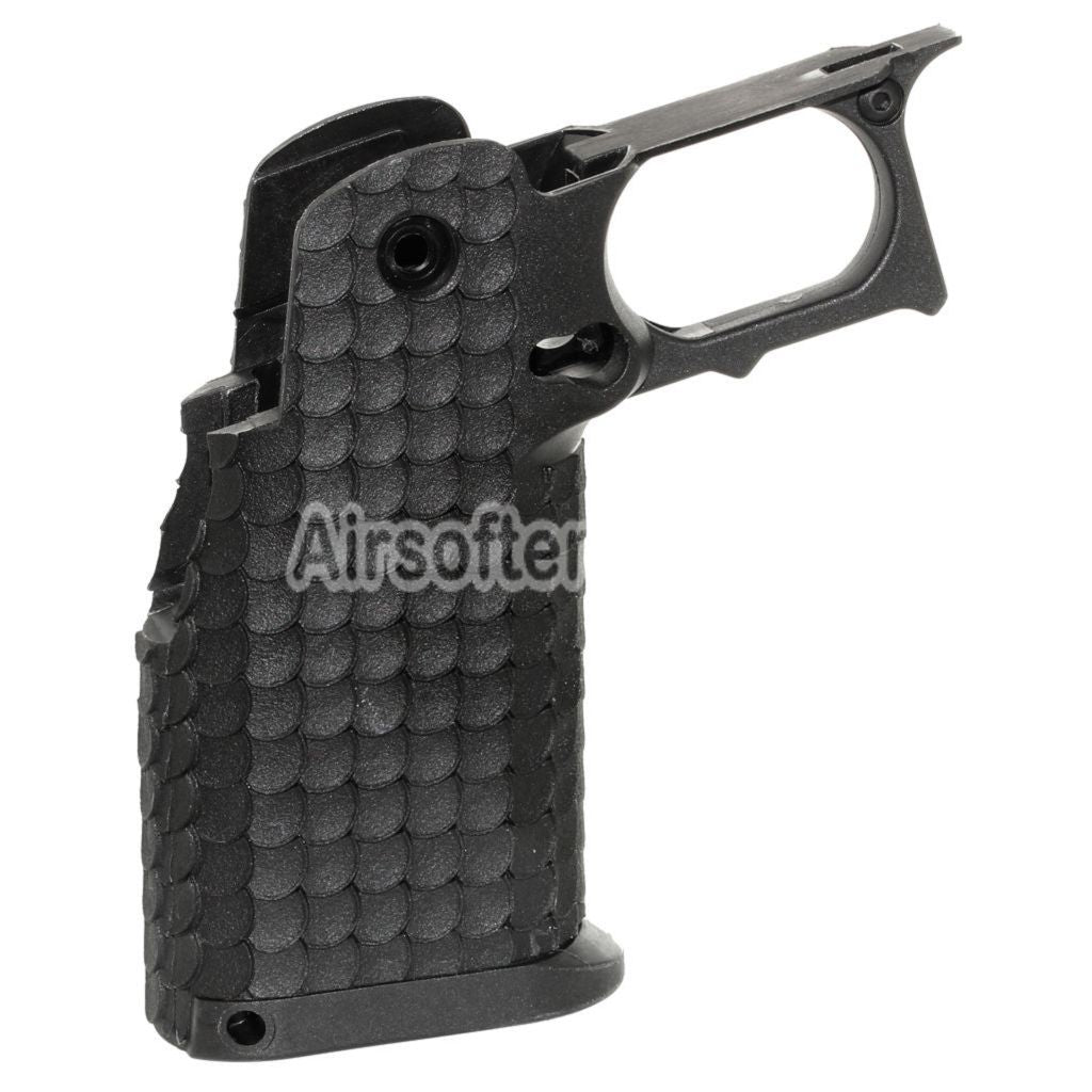 Airsoft E&C Combat Master Polymer Pistol Grip For E&C Tokyo Marui Hi-Capa Series GBB Pistols Black