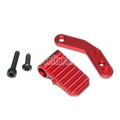 Airsoft 5KU CNC Aluminium Thumb Rest (Left or Right) For ACTION ARMY AAP-01 GBB Pistols Red