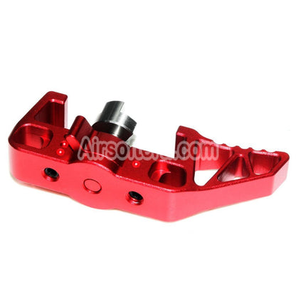 Airsoft 5KU Aluminium Selector Switch Charging Handle (Type-3) For ACTION ARMY AAP-01 GBB Pistols Red