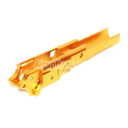 Airsoft 5KU CNC Aluminum Middle Frame Type-1 SV for Tokyo Marui Hi-Capa Series GBB Pistols Gold