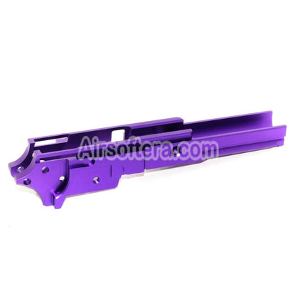 Airsoft 5KU CNC Aluminum Middle Frame Type-3 for Tokyo Marui Hi-Capa Series GBB Pistols Purple