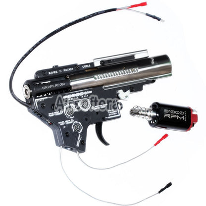 Airsoft APS Rocket Edge II 8mm High Cycle Version 2 Gearbox For APS ASR Tokyo Marui M4 M16 Series AEG Rifles Rear Wire