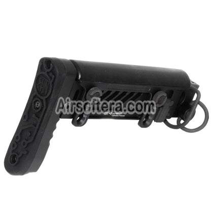 Airsoft 5KU PT-1 Gen2 Multi Position Side Folding Stock for CYMA D-Boys LCT GHK AK Series AEG GBB Rifles Black