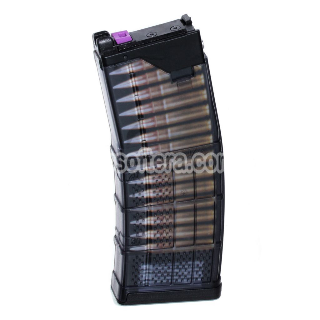 Airsoft CYMA Lancer Systems L5AWM 300BLACKOUT 30rd Gas Magazine For CYMA CGS Tokyo Marui M4 Series MWS GBB Rifles Black