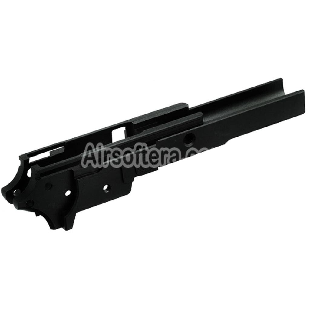 Airsoft 5KU CNC Aluminum Middle Frame Type-2 Infinity for Tokyo Marui Hi-Capa Series GBB Pistols Black