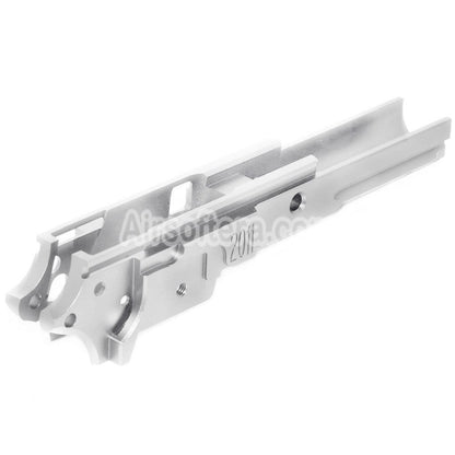 Airsoft 5KU CNC Aluminum Middle Frame Type-4 2011 for Tokyo Marui Hi-Capa Series GBB Pistols Silver