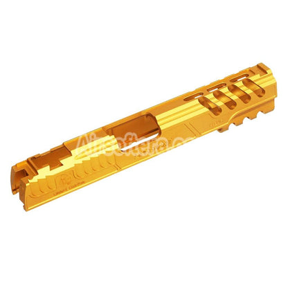 Airsoft 5KU CNC Aluminum Limcat Speed Cat Slide Set For Tokyo Marui Hi-Capa 5.1 1911 Series GBB Pistols Gold