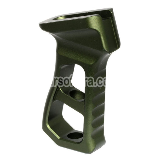 Airsoft 5KU Aluminum Skeletonized Grip For GHK WE KWA Tokyo Marui AK Series GBB Rifle OD