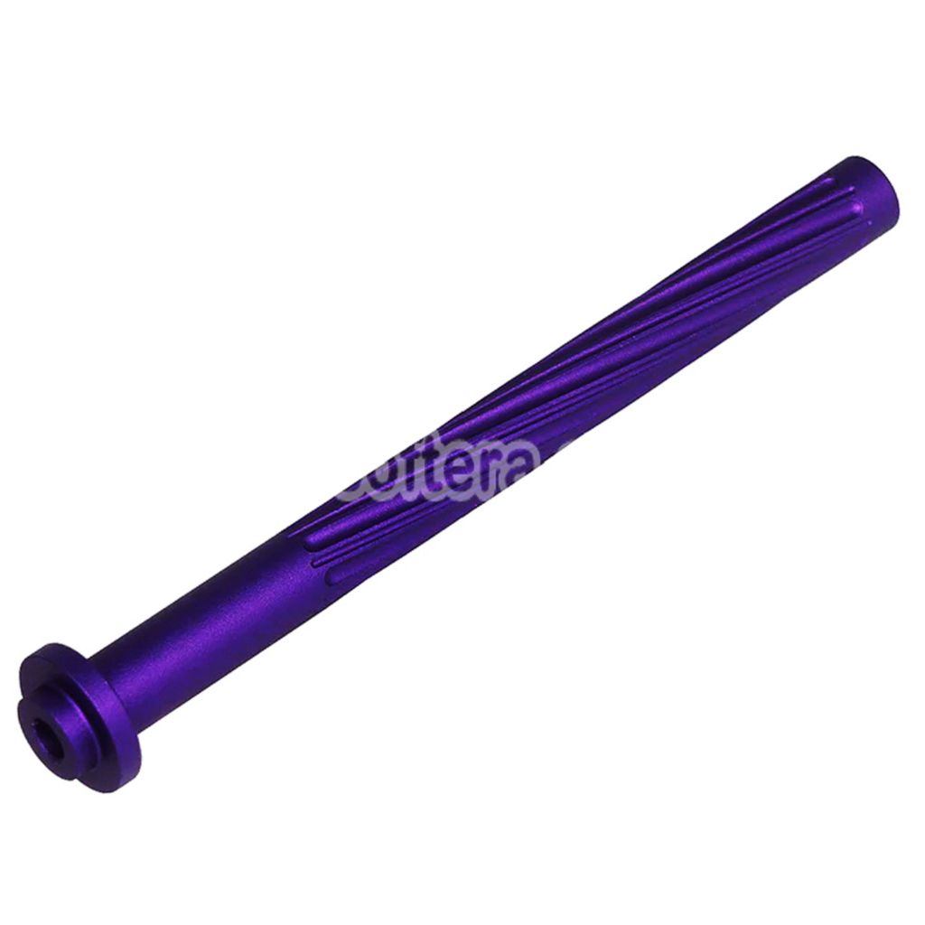 Airsoft 5KU CNC Aluminum Recoil Spring Rod For Tokyo Marui Hi-Capa 5.1 Series GBB Pistols Purple