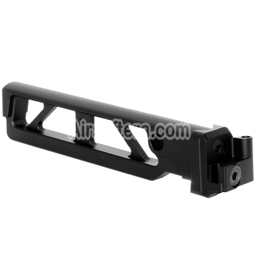 Airsoft 5KU Aluminium 6-Positions Skeleton ST-6 Folding Stock Tube with Adaptor for D-Boys GHK LCT CYMA AKS74 AK-105 Series AEG GBB Rifles