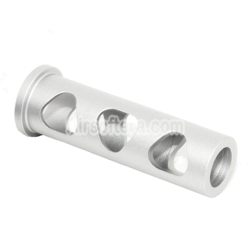 Airsoft 5KU CNC Aluminum Recoil Spring Plug For Tokyo Marui Hi-Capa 5.1 Series GBB Pistols Silver