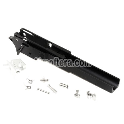 Airsoft 5KU CNC Aluminum Middle Frame 2011 Type-1 For Tokyo Marui Hi-Capa Series GBB Pistols Black