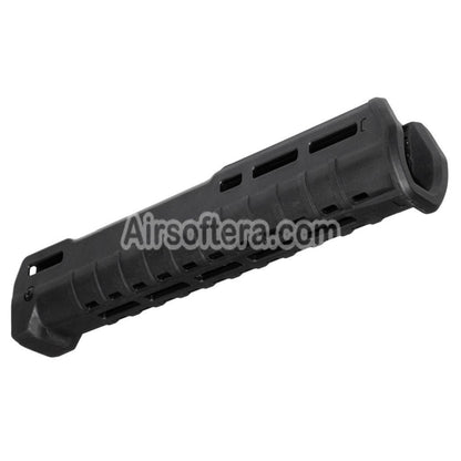 Airsoft CYMA 297mm Polymer ZHUKOV Style AKM M-LOK Lower Handguard System For CYMA CM077 AK Zhukov Series AEG Rifles Black