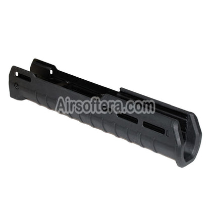 Airsoft CYMA 297mm Polymer ZHUKOV Style AKM M-LOK Lower Handguard System For CYMA CM077 AK Zhukov Series AEG Rifles Black