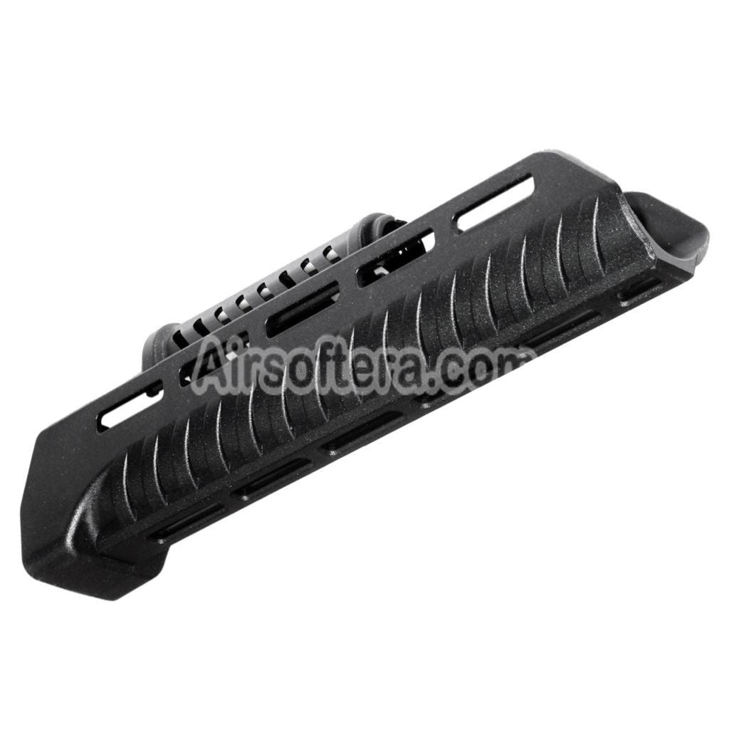 Airsoft CYMA 110mm/265mm Polymer ZHUKOV Style AKM M-LOK Upper Lower Handguard System For CYMA AK Series AEG Rifles Black