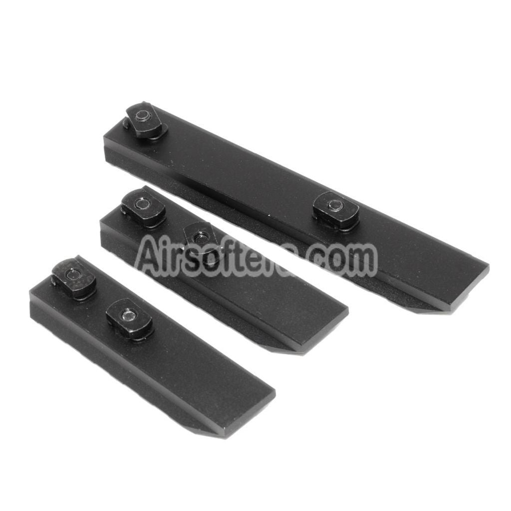 Airsoft CYMA 3pcs Rail Section Set (9-Slots x1 , 5-Slots x2) For M-Lok System