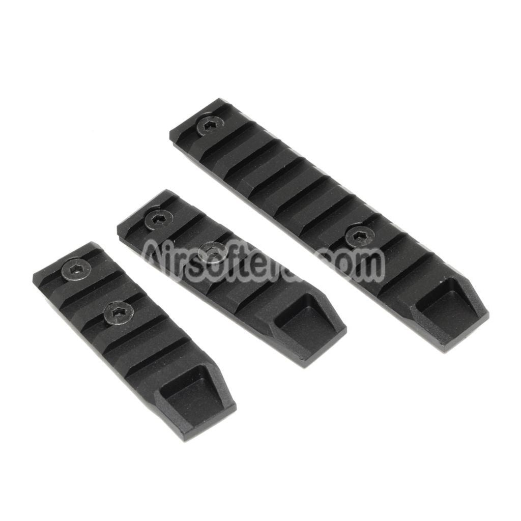 Airsoft CYMA 3pcs Rail Section Set (9-Slots x1 , 5-Slots x2) For M-Lok System