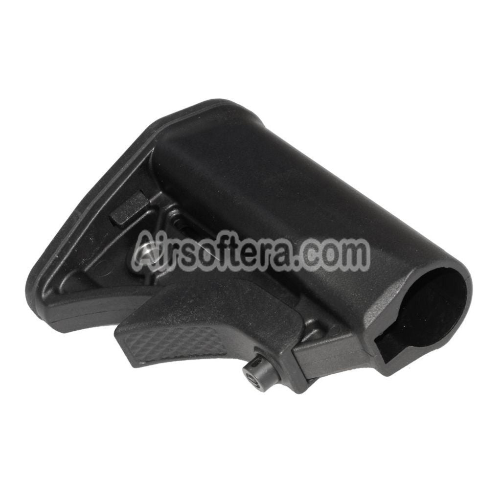 Airsoft CYMA LWRCI Style Compact Retractable Stock For M4 M16 CYMA CM041H MP5 AEG Rifles Black