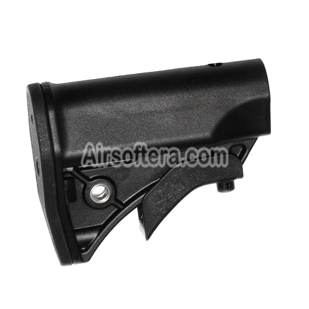 Airsoft CYMA LWRCI Style Compact Retractable Stock For M4 M16 CYMA CM041H MP5 AEG Rifles Black