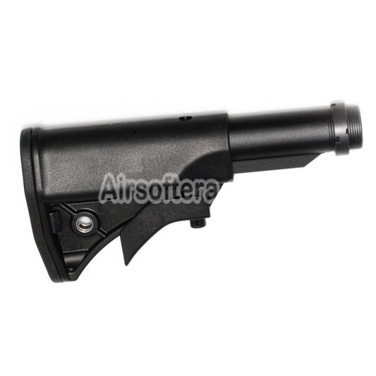 Airsoft CYMA LWRCI Style Compact Retractable Stock with Stock Tube For Platinum Series MP5 AEG Rifles