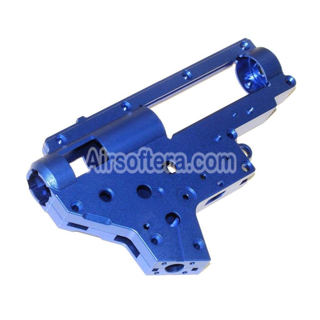 Airsoft CYMA CNC Aluminum 8mm QD Gearbox Shell For CYMA Platinum Series M4 QBS AEG Rifles Blue