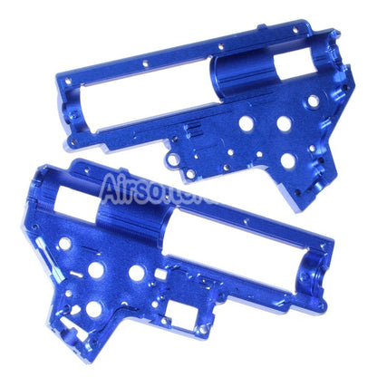 Airsoft CYMA CNC Aluminum 8mm QD Gearbox Shell For CYMA Platinum Series M4 QBS AEG Rifles Blue