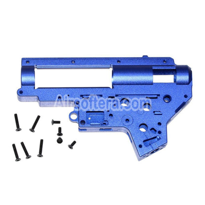 Airsoft CYMA CNC Aluminum 8mm QD Gearbox Shell For CYMA Platinum Series M4 QBS AEG Rifles Blue