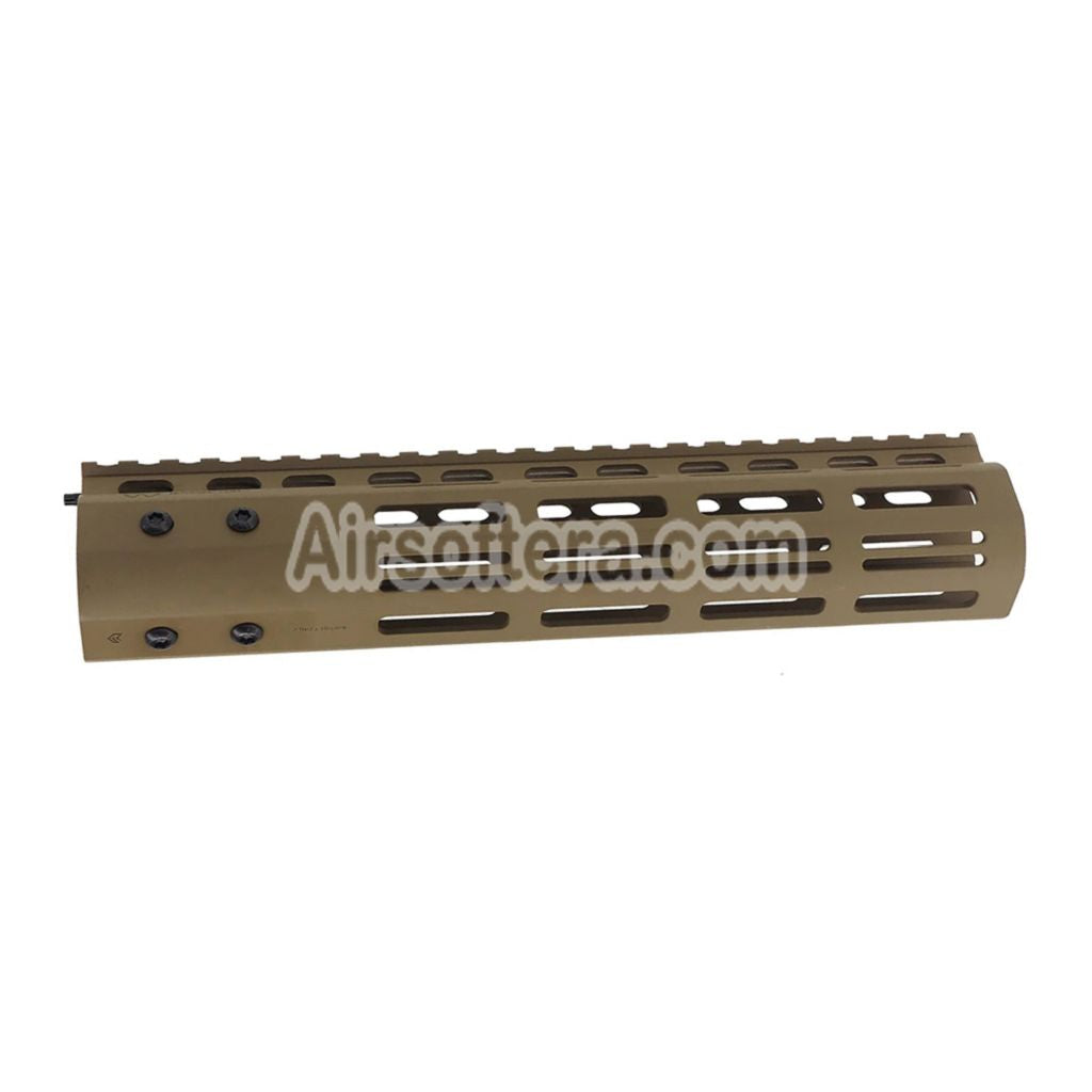 Airsoft CYMA CGS Noveske N4 9.5" M-Lok Handguard Rail System with Outer Barrel For CYMA CGS AR M4 Tokyo Marui M4 MWS GBB Rifles FDE